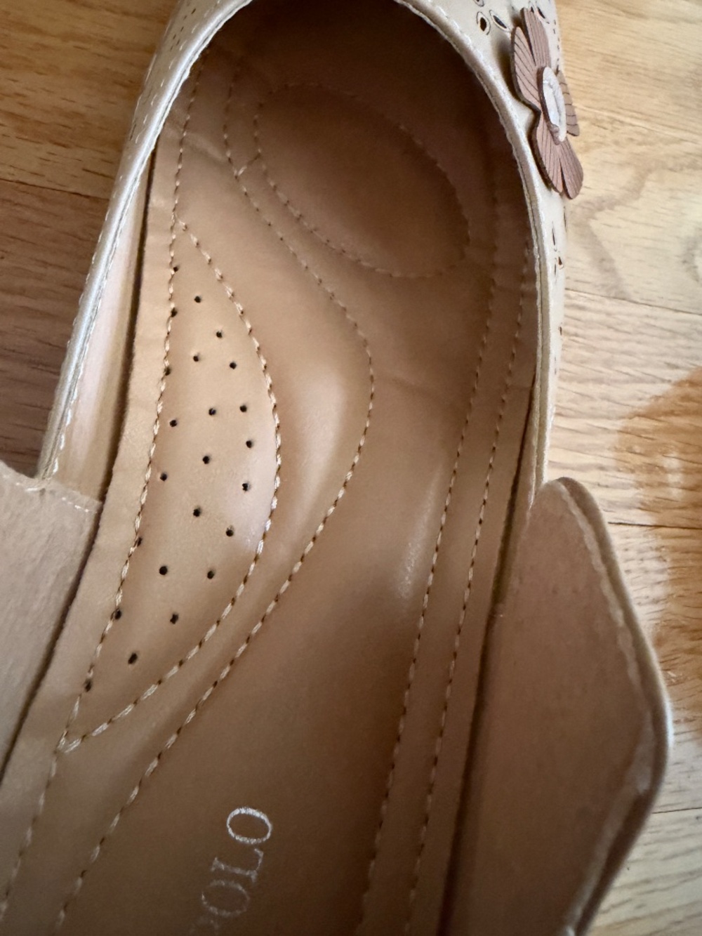 Mary Jane Shoes Womens Size 8.5 Tan - Picture 12 of 16